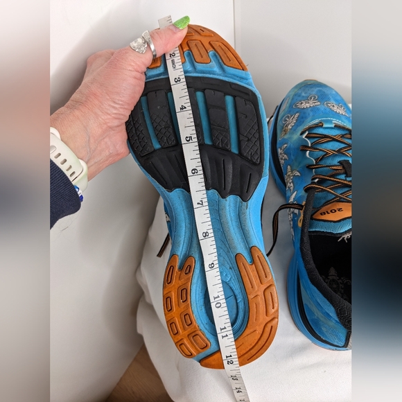 Newton Kona 2018 running shoes 11.5 turtles Hawaii turquoise blue orange - Picture 16 of 17